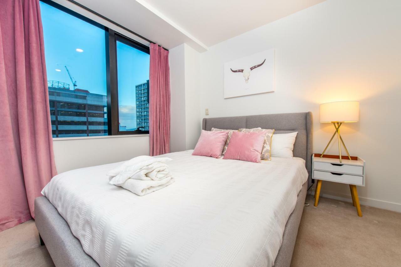 Apartmán 【Jht】Brand New, 2 Brm,Stylish,Opposite To Skytower Auckland Exteriér fotografie